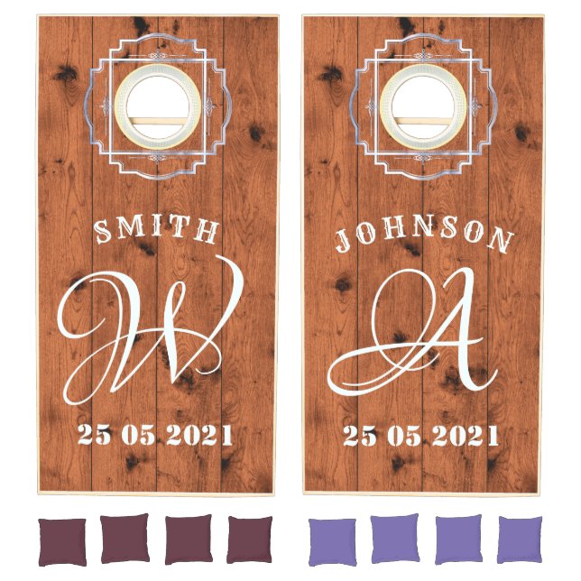 Weddings Family Established Cornhole Set (Set)