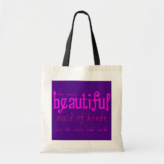 Weddings Favors & Tokens : Beautiful Maid of Honor Tote Bag