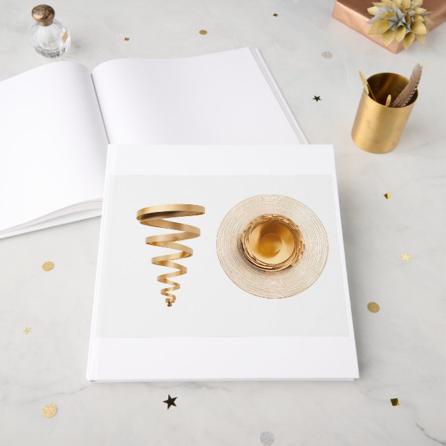 Weddings > Invitations & Stationery > Foil Guest Book (Front Open)