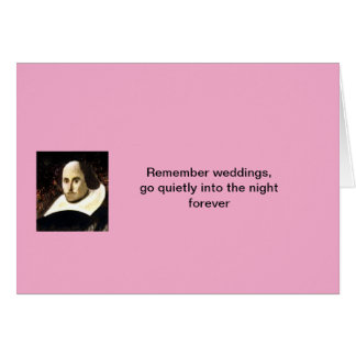 Weddings jGibney The Museum Zazzle Card