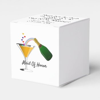 Weddings Maid Of Honor Favor Box by weddingparty at Zazzle