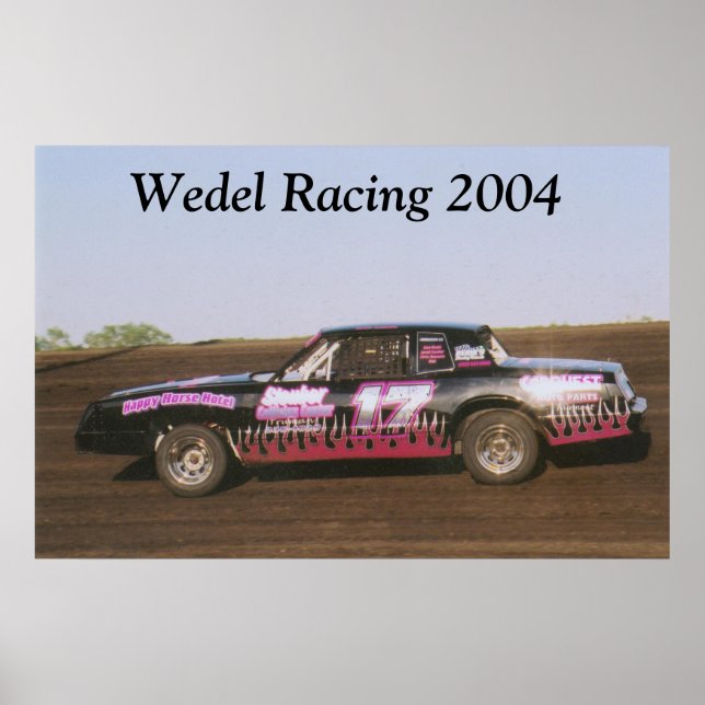 Wedel Racing Poster (Front)