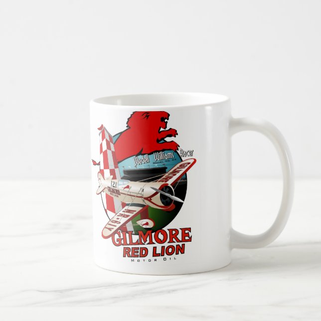Wedell William Gilmore Red Lion Coffee Mug (Right)
