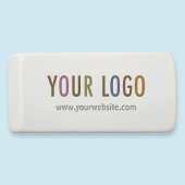 Wedge Eraser with Custom Company Logo No Minimum