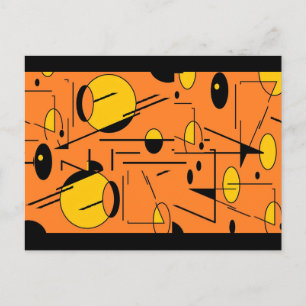 Wedge of the Atomic Monster - Ken Gage MCM Art Postcard