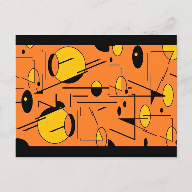 Wedge of the Atomic Monster - Ken Gage MCM Art Postcard (Front)