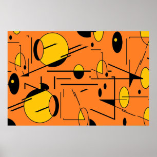 Wedge of the Atomic Monster - Ken Gage MCM Art Poster