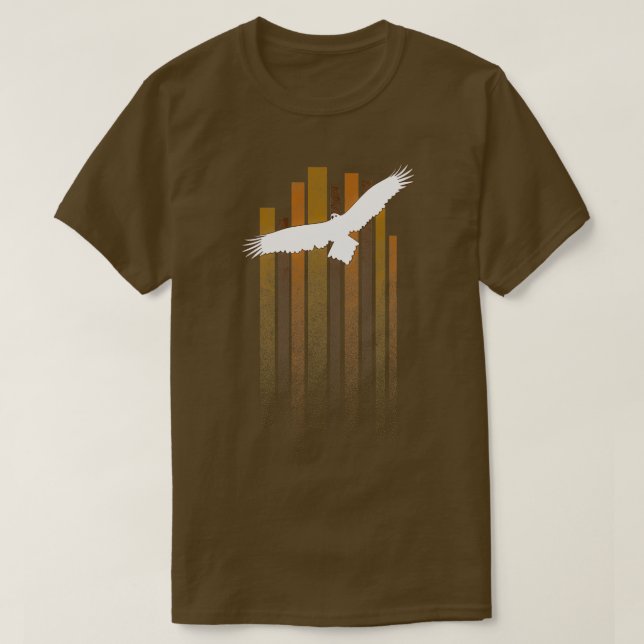 Wedge Tail Eagle white T-Shirt (Design Front)