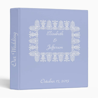 Wedgewood Blue 1 Wedding Planner Binder