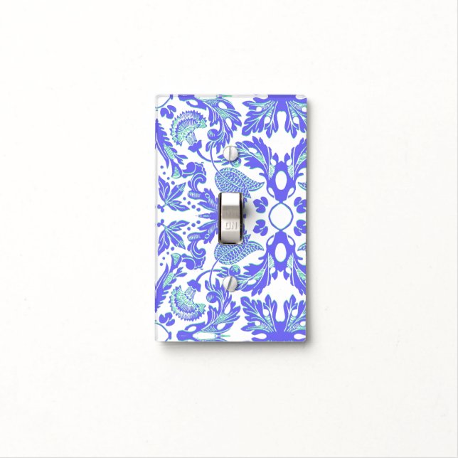 Wedgewood Floral  Light Switch Cover (In Situ)
