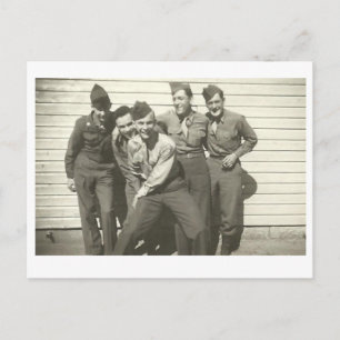 WEDGIE! Vintage 1940's Photo Postcards