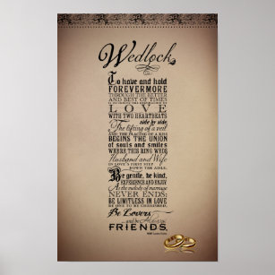 Wedding Marriage Poems Posters Photo Prints Zazzle
