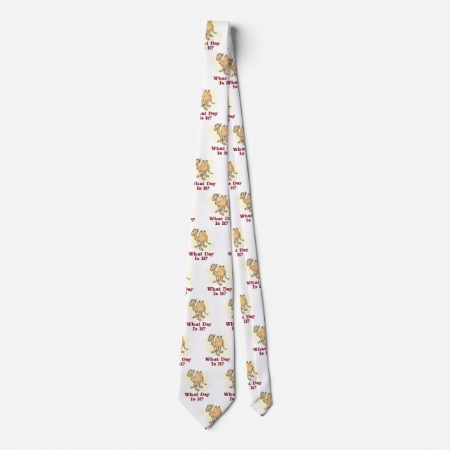 Wednesday Hump Day Neck Tie (Front)