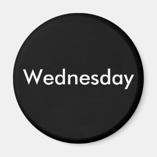 Wednesday Magnet