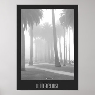 Wednesday Mist Poster