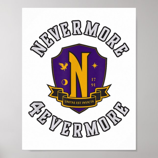 Wednesday - Nevermore 4evermore _1  Poster (Front)