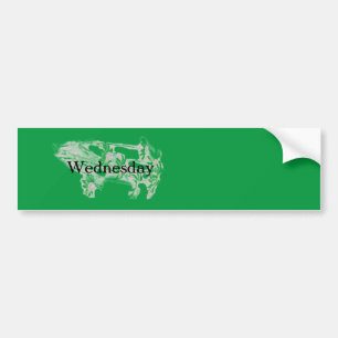 WEDNESDAY -small               - Sticker
