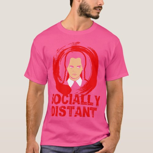 Wednesday Socially Distant 1 T_Shirt