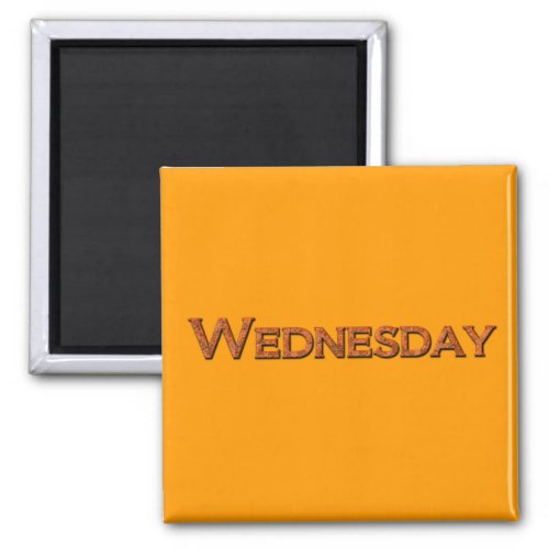 Wednesday Teaching or Memory Aid Magnet