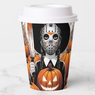 Wednesday variant mashup hot coffee paper cup