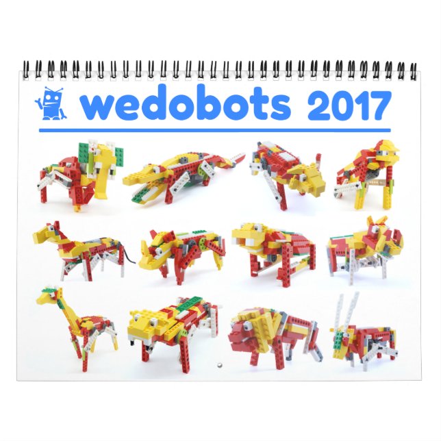 wedobots 2017 Calendar (Cover)