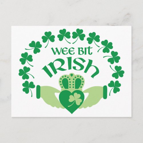 Wee Bit Irish Postcard