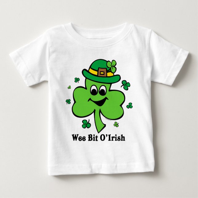 Wee Bit O' Irish Baby T-Shirt (Front)