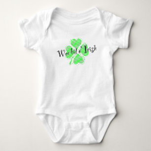 Wee bit o’ Irish Shamrock Baby Bodysuit