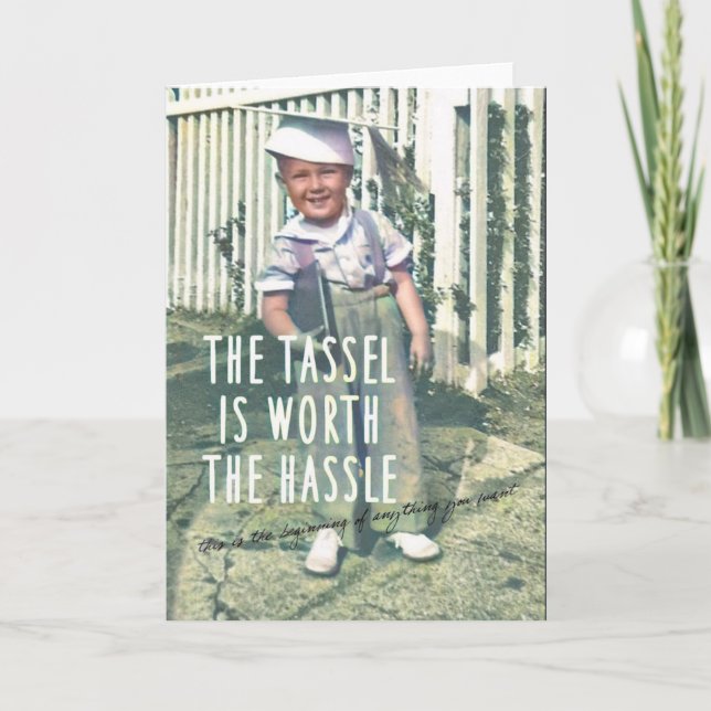 WEE GRADUATE Greeting Card (Front)