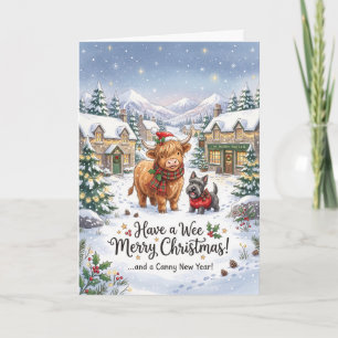 Wee Highland Christmas Card