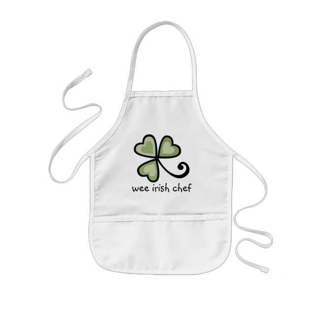 Wee Irish Chef Kids' Apron (Front)