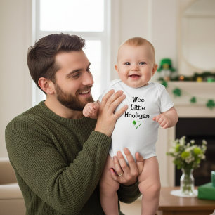 Wee Little Hooligan Baby Bodysuit – St. Patrick's 