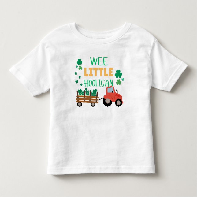 Wee Little Hooligan Toddler Tee (Front)