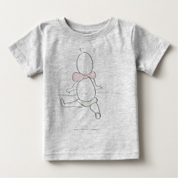 Wee. Little. Teeny: Baby Girl Baby T-shirt by SarahLoCascioDesigns at Zazzle