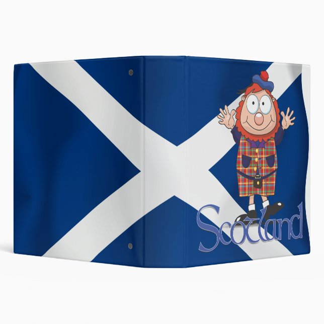 Wee man 3 ring binder (Background)