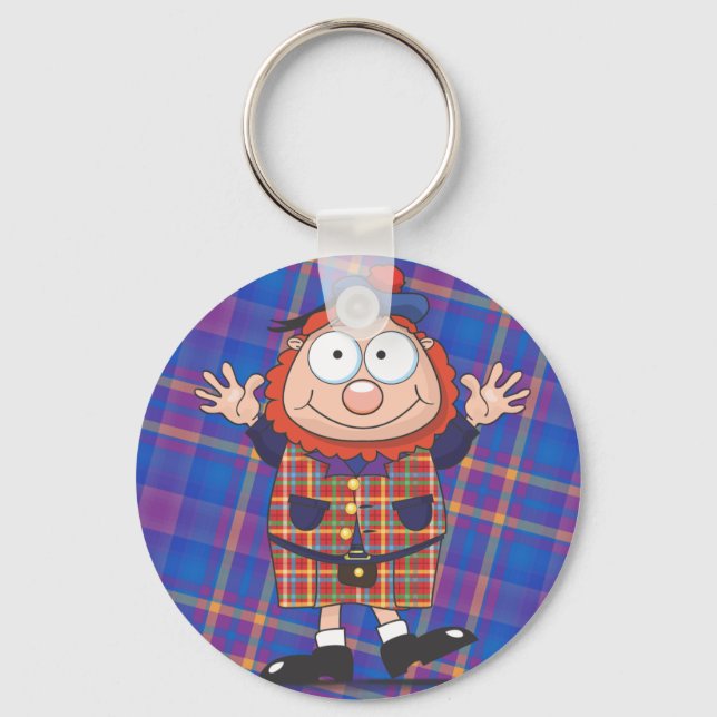 Wee man keychain (Front)