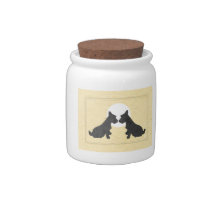 Wee Scotties Puppy Love Candy Jar