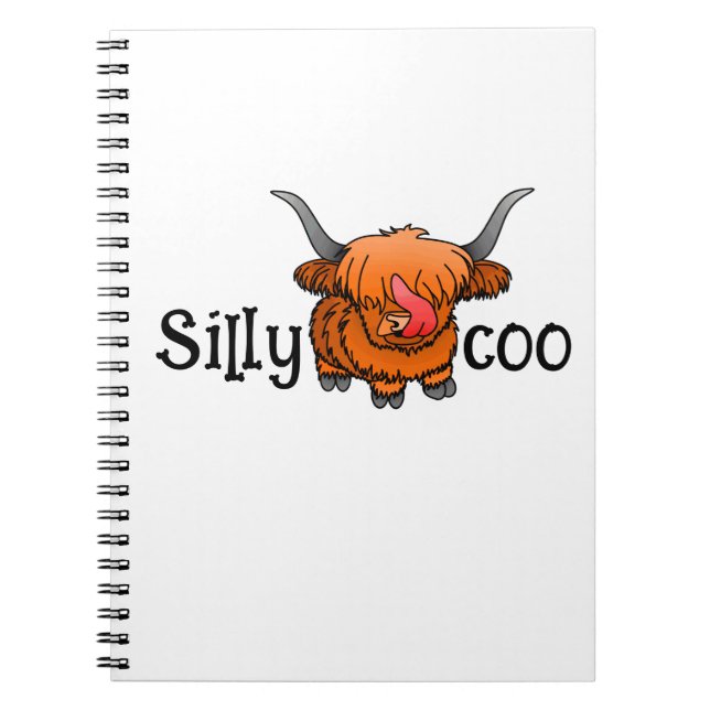 Wee silly coo notebook (Front)
