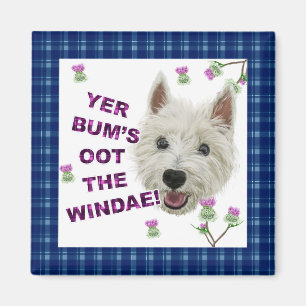 Wee Westie’s Words of Wisdom Magnet