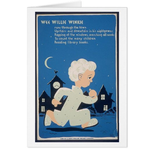 Wee Willie Winkie Cards (Front)