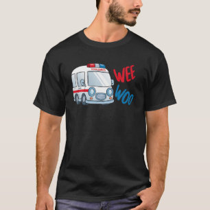 WEE WOO AMR EMT AMR Paramedic Tee SHIRT For Men Wo
