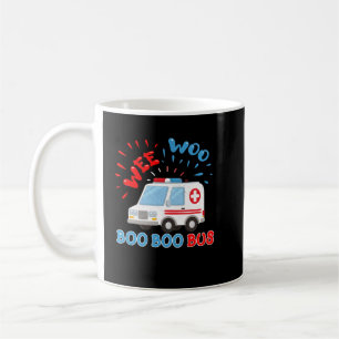 Wee Woo Boo Boo Bus Ambulance Funny EMS EMT Parame Coffee Mug