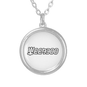 WEEABOO SILVER PLATED NECKLACE