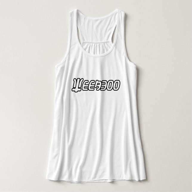 WEEABOO TANK TOP (Design Front)