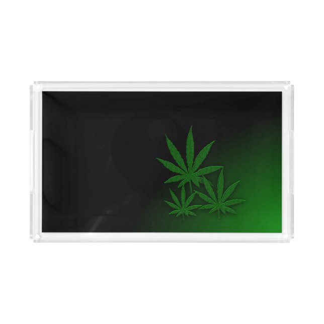 Weed Acrylic Tray (Front)