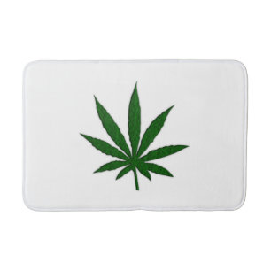 Weed Bathroom Mat