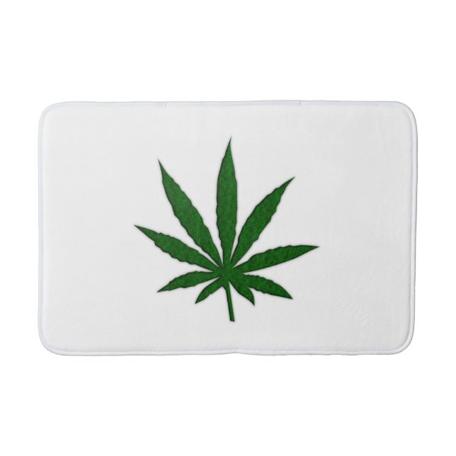 Weed Bathroom Mat (Front)