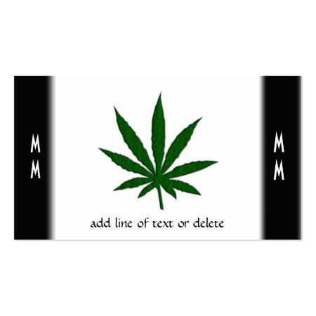 Marijuana Business Card