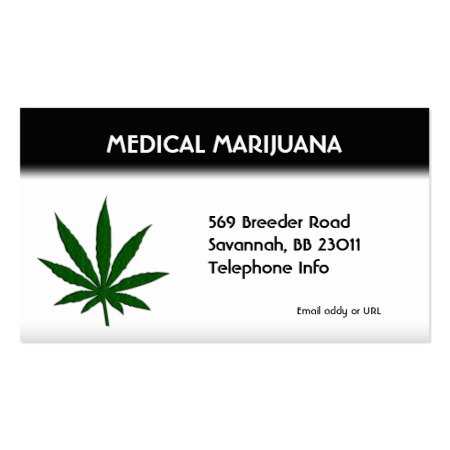 Weed Business Card