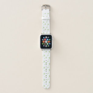 Weed Happens cute cynical dandelion Funny Vintage Apple Watch Band